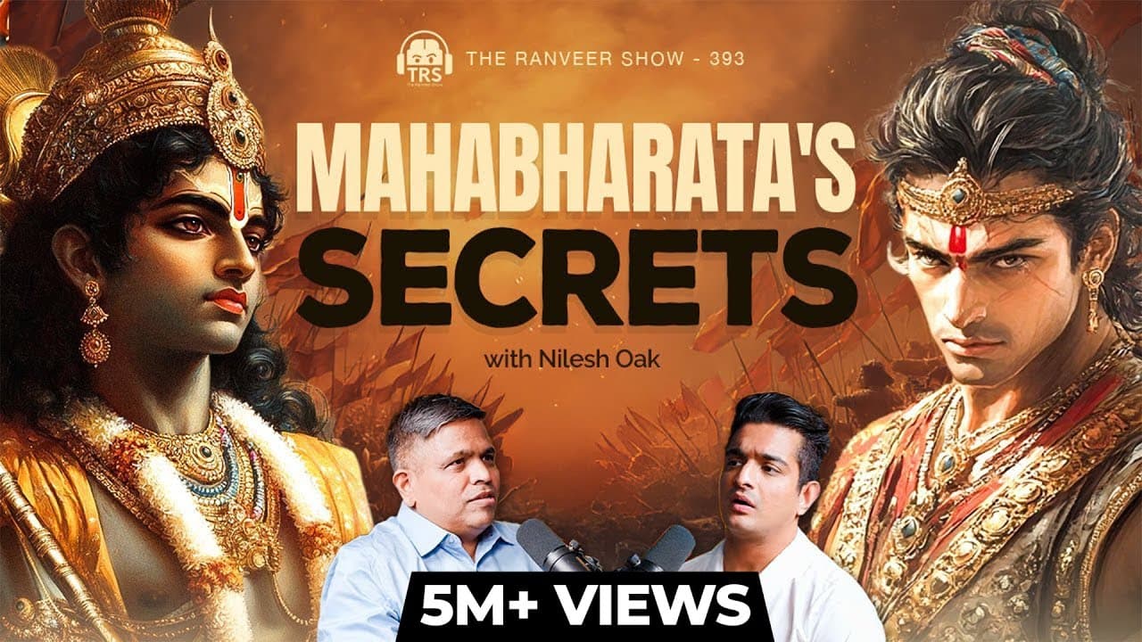 MINDBLOWING - Modern Tools That Decode Mahabharata & Ramayana | Nilesh Nilkanth Oak | TRS 393