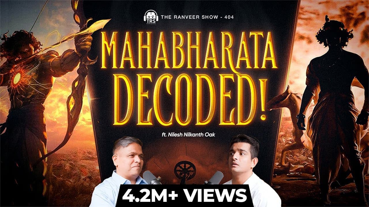 Secrets of Mahabharat - Nilesh Nilkanth Oak on Untold Realities, Ramayana & Lost History | TRS